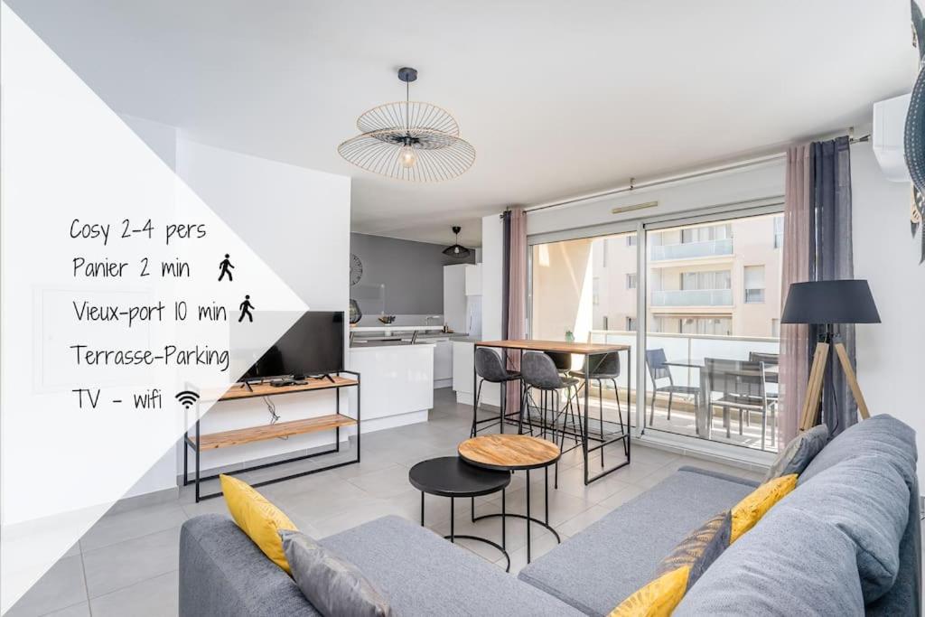 Panier, Major, De 47 M2, Parking Et Terrasse Apartment Marseille